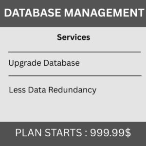 Data Base Management